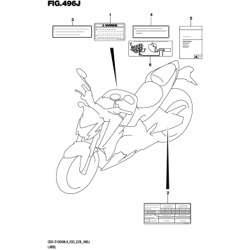 LABEL (GSX-S1000AZL9 E33)