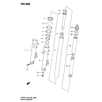 FRONT FORK DAMPER (MODEL K2)