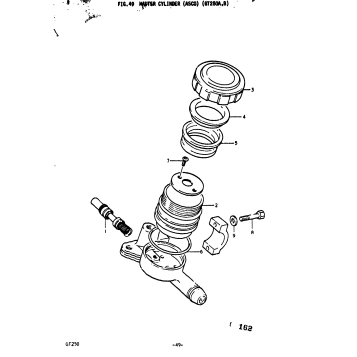 MASTER CYLINDER (ASCO) (GT250A