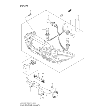 REAR COMBINATION LAMP