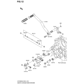 GEAR CHANGE MECHANISM