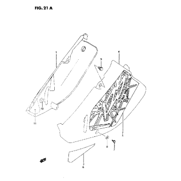 FRAME COVER (MODEL P/R/S)