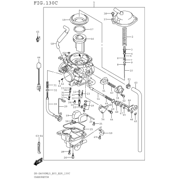 CARBURETOR (DR-Z400SML5 E33)