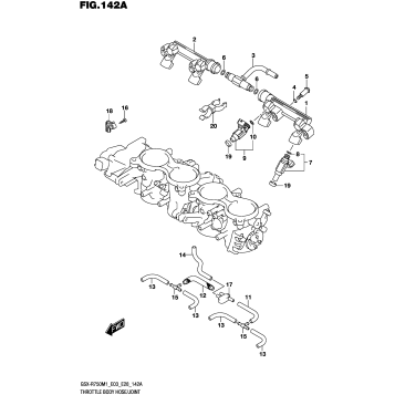 THROTTLE BODY HOSE/JOINT ((E03,E28))