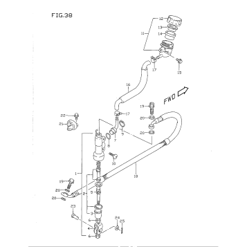 REAR MASTER CYLINDER