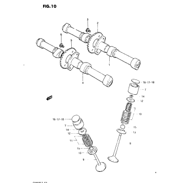 CAM SHAFT - VALVE