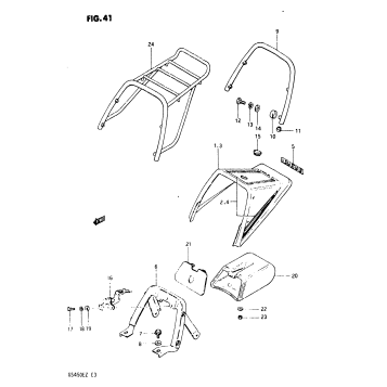 SEAT TAIL COVER (MODEL Z)