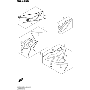 FUEL TANK COVER (ARB)