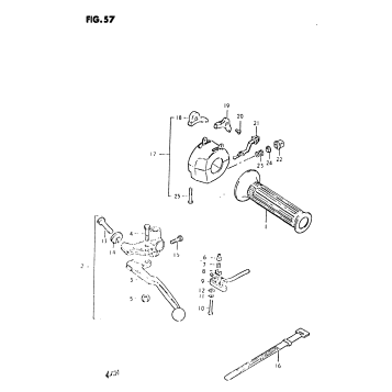 LEFT HANDLE SWITCH (GS450ST