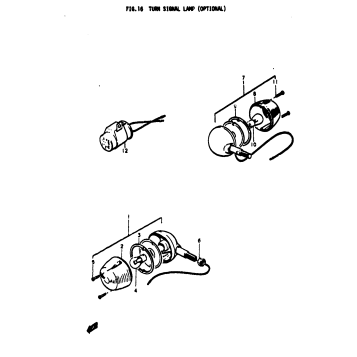TURN SIGNAL LAMP (OPTIONAL)