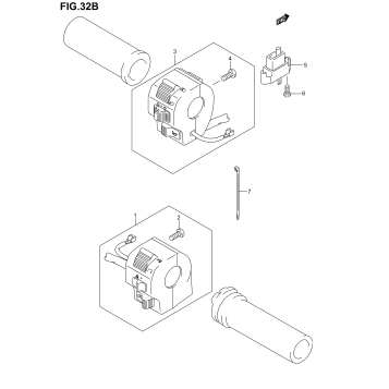 HANDLE SWITCH (MODEL K5)