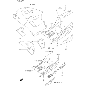 UNDER COWLING BODY (MODEL Y)