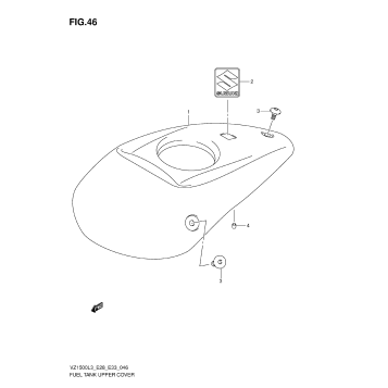 FUEL TANK UPPER COVER