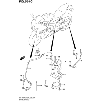 BODY ELECTRICAL (GSX-R1000L7 E33)