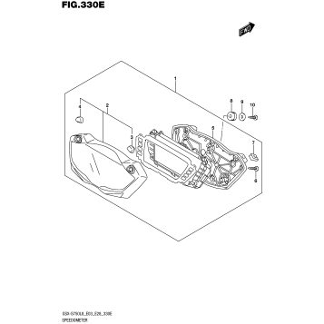 SPEEDOMETER (GSX-S750AL8 E28)