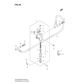 REAR MASTER CYLINDER