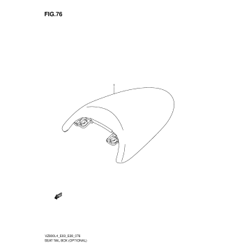 SEAT TAIL BOX (OPTIONAL)