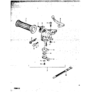 REAR BRAKE - HANDLE SWITCH