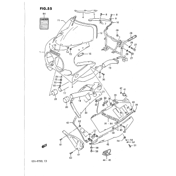 COWLING (MODEL J 9SR)