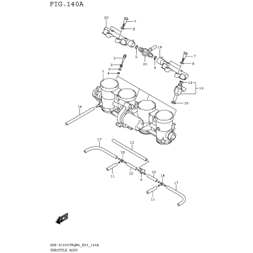 THROTTLE BODY (GSX-S1000TRQM4 E03)