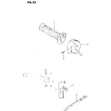 RIGHT HANDLE SWITCH (MODEL Z)