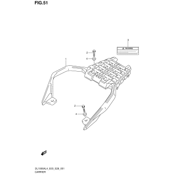 CARRIER (DL1000AL4 E33)
