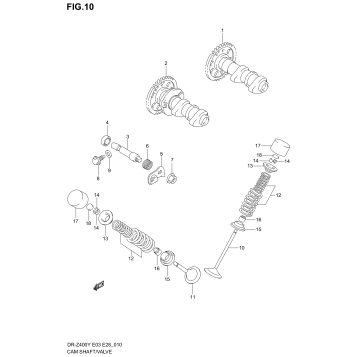 CAM SHAFT - VALVE