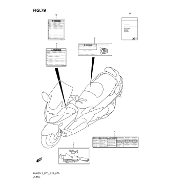 LABEL (AN650ZL3 E28)