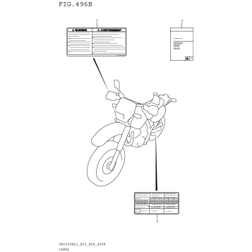LABEL (DR650SEL5 E28)
