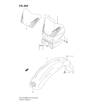 FRONT FENDER (MODEL K6)