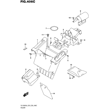 HOLDER (DL1000AL6 E33)