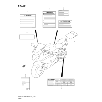 LABEL (GSX-R1000 L2 E33)