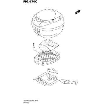 OPTIONAL (REAR CARRIER) (GW250ZL7 P28)