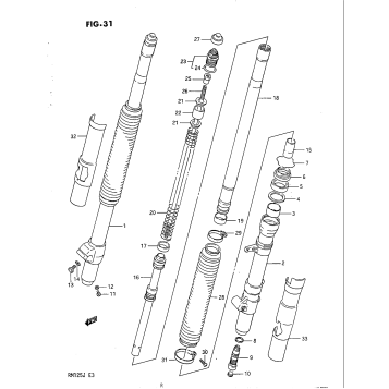 FRONT FORK (MODEL H)