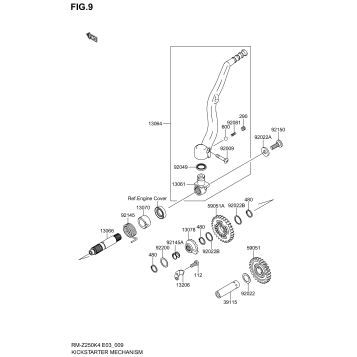 KICKSTARTER MECHANISM