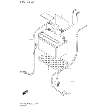 BATTERY (SV650M4 E03)