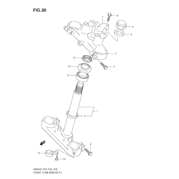 FRONT FORK BRACKET