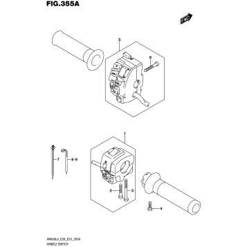 HANDLE SWITCH (AN650L6 E33)