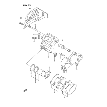 REAR CALIPERS (MODEL N)