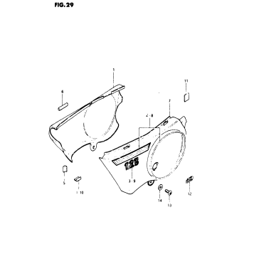 FRAME COVER (TS125T)