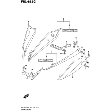 UNDER COWLING (GSX-S1000AL8 E28)