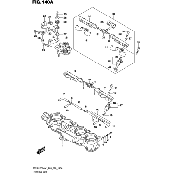 THROTTLE BODY (E03,E28)
