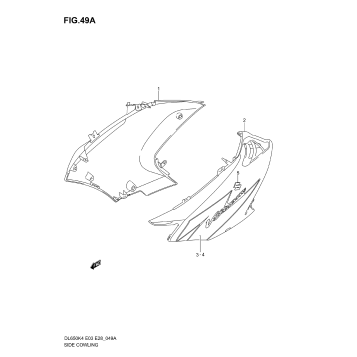 SIDE COWLING (MODEL K5)