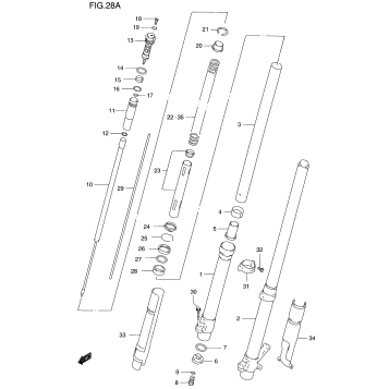 FRONT DAMPER (MODEL V)