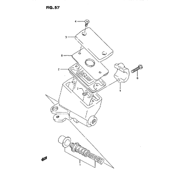 FRONT MASTER CYLINDER
