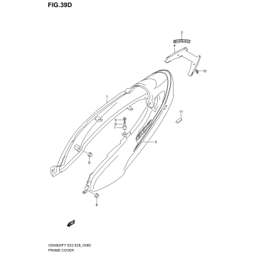 FRAME COVER (MODEL K3)