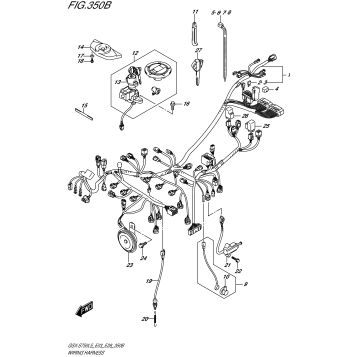WIRING HARNESS (GSX-S750AL5 E28)