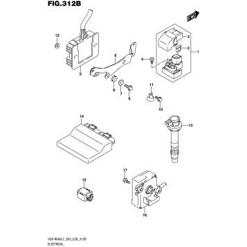 ELECTRICAL (GSX-R600L7 E28)