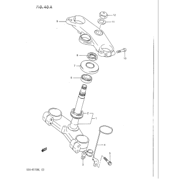 STEERING STEM (MODEL L)