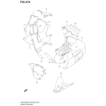 UNDER COWLING (MODEL Y)